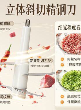 奥克斯绞肉机家用2026新款绞馅机