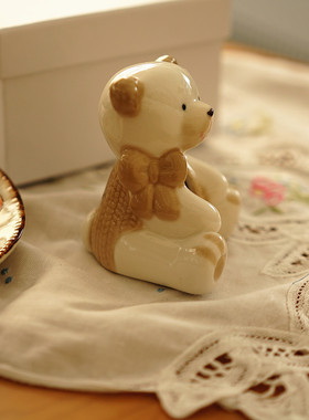 陶瓷可爱创意卧室客厅书桌摆件