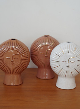 陶瓷花瓶摆件北欧客厅