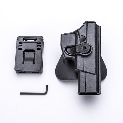 正品92G改战术快拔套M1911.M92.P226.USP.格洛克G17塑料腰套 - 图3