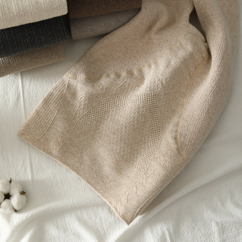 复古麻花暗纹外穿秋冬加绒连裤袜 rosirollan服饰打底裤