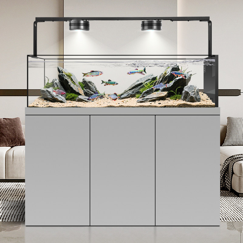 汉霸超薄窄溢溪流缸2025新款原生野采造景缸客厅落地底滤鱼缸大型,淘宝优惠券,粉丝福利购,淘宝优惠卷