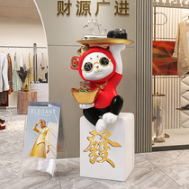 Creative Tricks Cat Opening Gifts Large Floor Swing Pieces Living-room Joe Relocation New Residence Gift New Store Yingbin Decorations