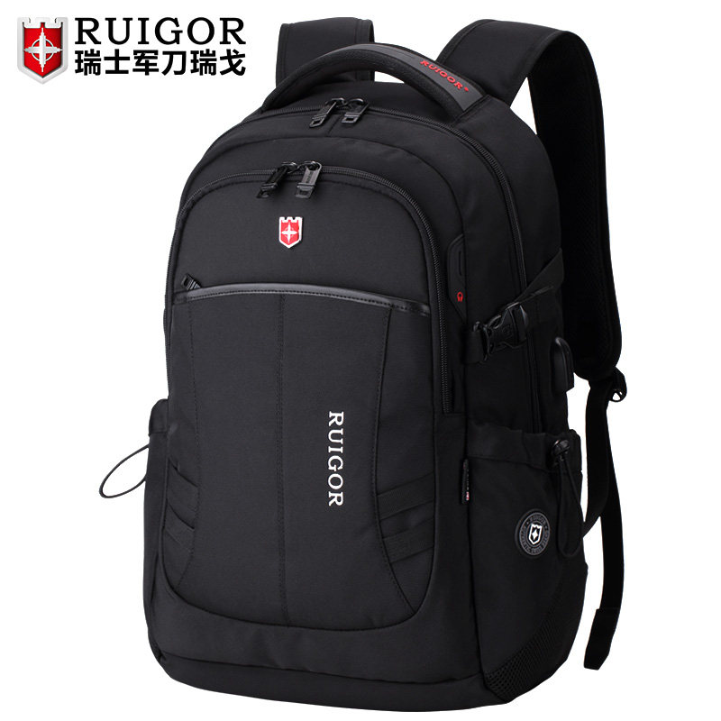 瑞戈瑞士军士刀旅行大容量电脑包 瑞戈日进双肩背包