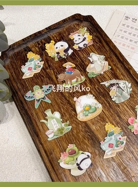 清明节牧童放牛装饰冰箱贴小礼物青团菊花磁贴国风吸铁石纪念品