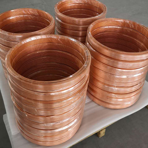 6mm镀铜铝管 镀铜管 冰柜冰箱铝管8mm散热管软管机床润滑油管4mm - 图1