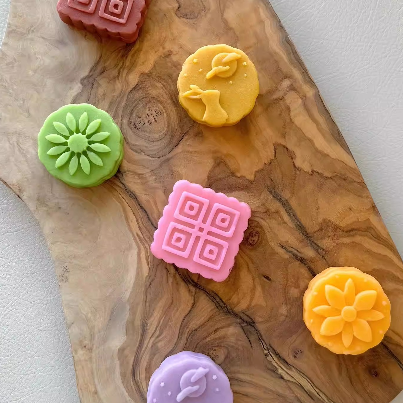 中秋月饼主题模具蛋糕切模橡皮泥儿童玩具面粉泥黏土过家家男女孩 - 图1