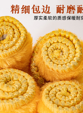 仿羊毛毡超软底加绒保暖鞋垫
