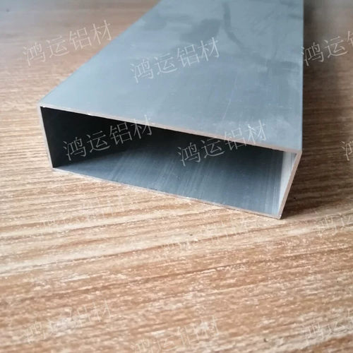 直销76X25X1.2铝合金方管矩形铝方通广告装饰铝型材泥工刮尺米价 - 图1