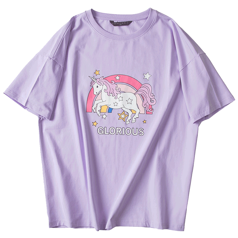 唐狮官方旗舰店2020夏季新款t恤 唐狮天悦T恤