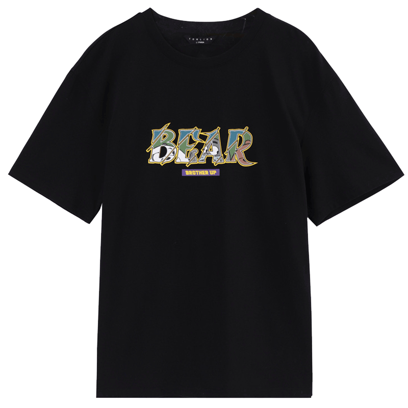 【2件79元】唐狮情侣装夏新款女t恤 唐狮天悦T恤