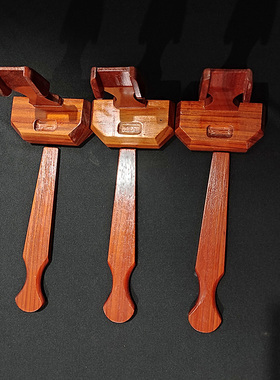 花梨木香板刻字佛堂摆件