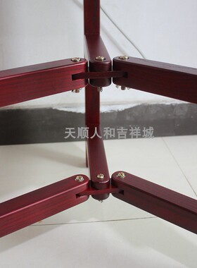 14寸铃子鼓可折叠台湾佛堂实木