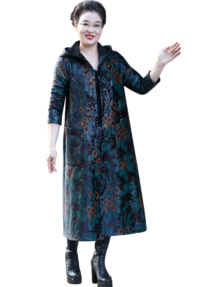 200斤大码中老年女装春秋装外套 追梦女神中老年女装