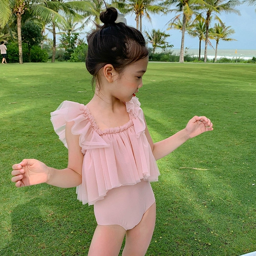 Детский быстросохнущий пляжный купальник для принцессы