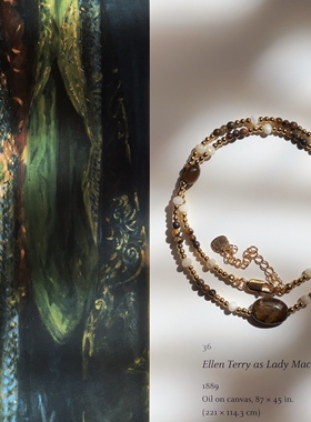 Lady Macbeth｜虎眼石镀金纤细手链手工定制小众轻奢项链节日礼物