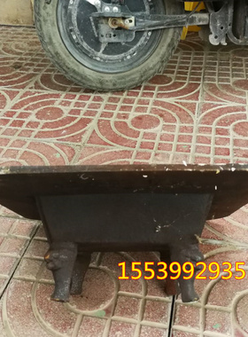 风水铜器铸铁加厚火盆八卦盆炭火盆八卦图盆家居用品影视道具摆件