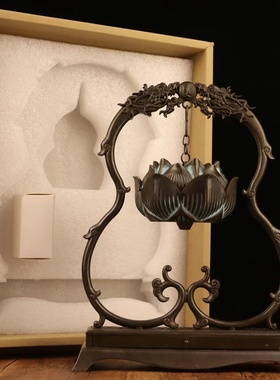 摆件香炉室内纯铜悬挂