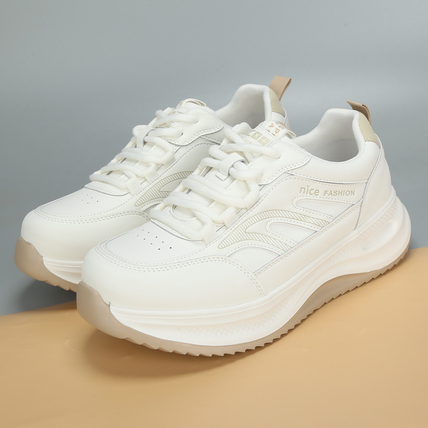 2026春季新款爱足雅大码女鞋41到43加肥厚底运动休闲阿甘鞋单鞋42,淘宝优惠券,粉丝福利购,淘宝优惠卷