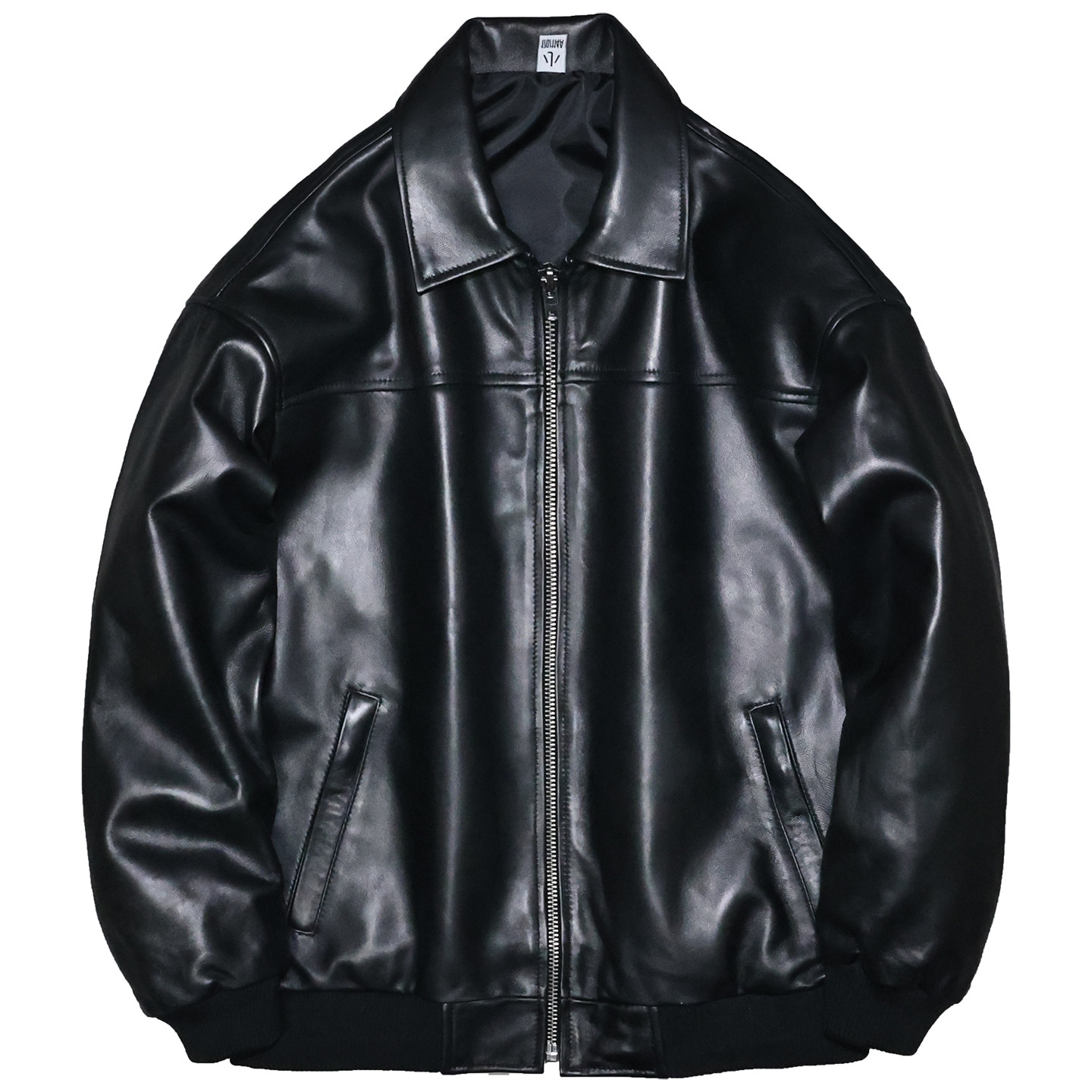 头层绵羊真皮皮衣男女廓版宽松青年简约休闲翻领男友风飞行服太,淘宝优惠券,粉丝福利购,淘宝优惠卷