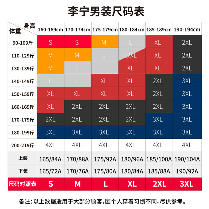 李宁运动官方正品2021秋冬新款男裤 李宁硕跑运动长裤