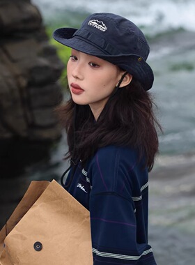 小众山系户外登山帽男女春夏户外露营渔夫帽盆帽遮阳防晒防紫外线