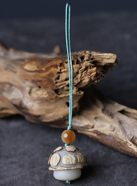 菩提挂件蘑菇手机u盘钥匙吊坠