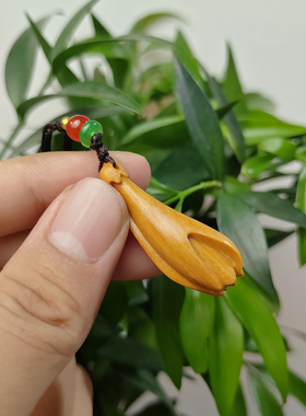 简约设计挂绳挂坠家居装饰檀木