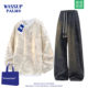 WASSUPPALM sportswear suit men's spring and autumn