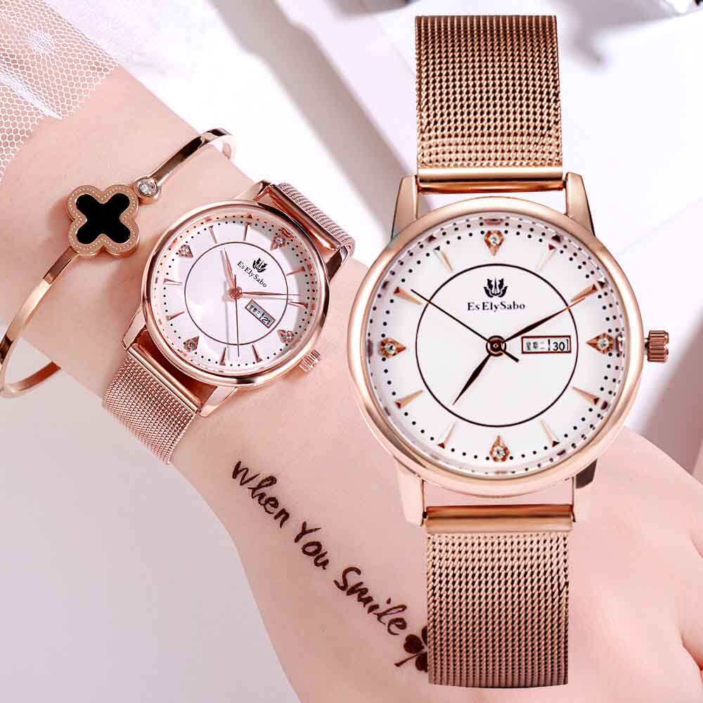 es elysabo新款正品女学生女士手表 eselysabo国产腕表