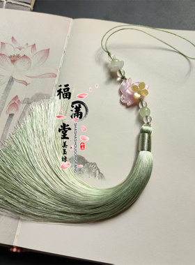 新款桂花小兔流苏挂件古装汉服腰间挂饰新中式旗袍压襟坠古风配饰