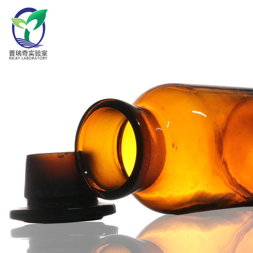 办公用品 实验耗材 玻璃试剂瓶  棕色大口瓶 30 60 125 250 500 1000 5000 10000ml 插口试剂 广口瓶 磨砂口 - 图1