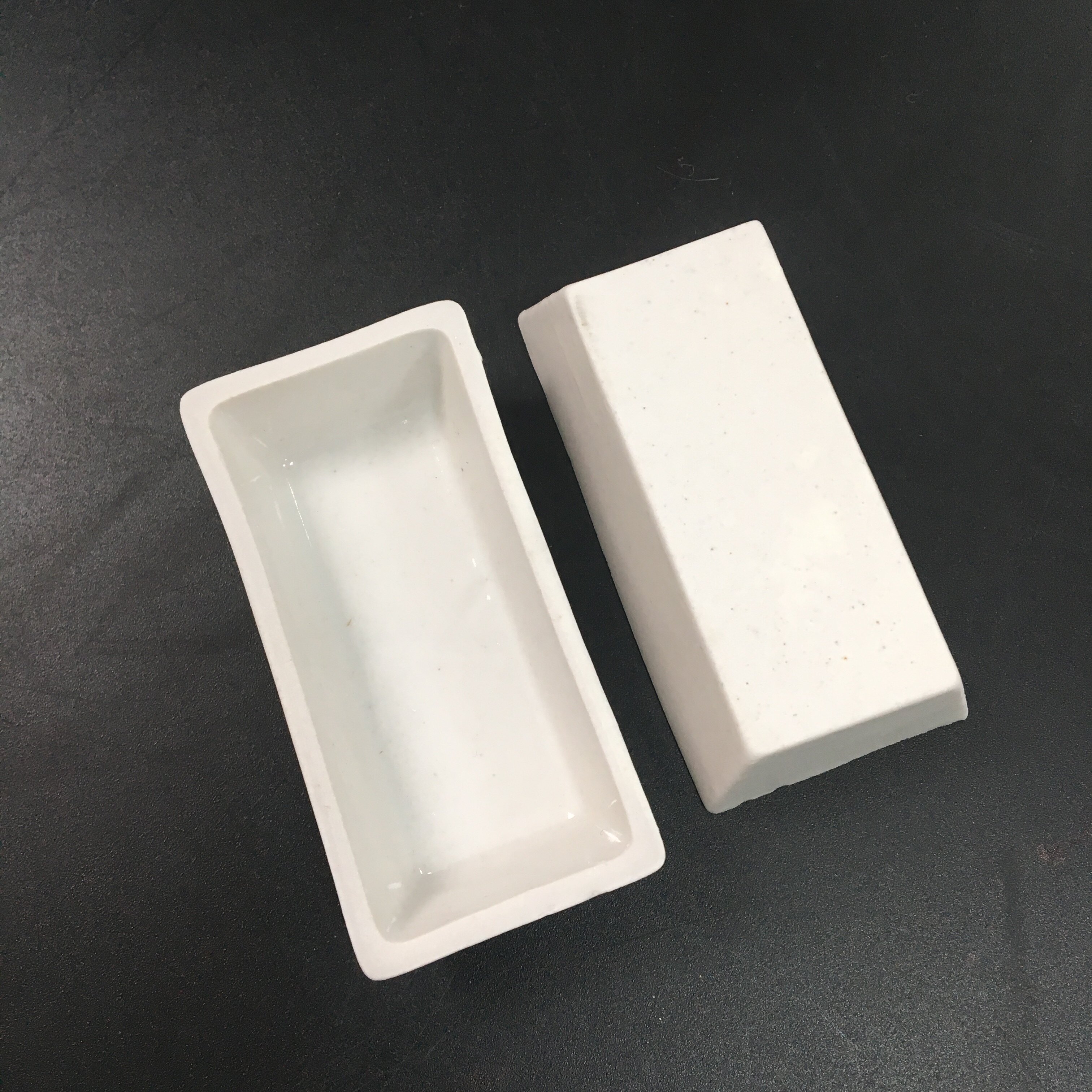 瓷方舟60*30mm长方舟燃烧舟灰皿实验室耐高温陶瓷长方船方型瓷舟_虎窝淘