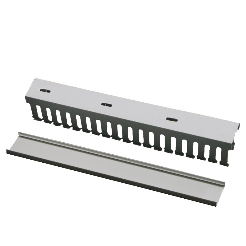 高品质灰色PVC线槽配电柜走线槽阻燃开口U型行线槽明装塑料线槽,淘宝优惠券,粉丝福利购,淘宝优惠卷