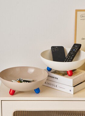 包豪斯放钥匙收纳托盘玄关入户进门口鞋柜装饰高级感小众搬家礼物