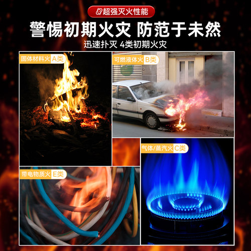 4kg悬挂式干粉灭火器6公斤自动灭火装置超细8kg10kg消防宫灯吊球 - 图1