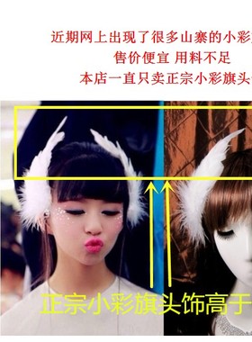 专业天鹅湖头饰芭蕾羽毛头饰发箍