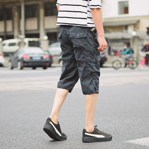 Летние тонкие штаны, дорожные шорты для отдыха, оверсайз