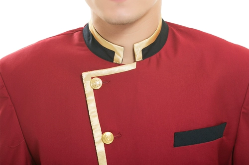 Дверные мальчики Одежда осень и зимняя одежда в отеле торговые центры приветствуют прием одежды, студенты багажа работают одежда с длинными рукавами