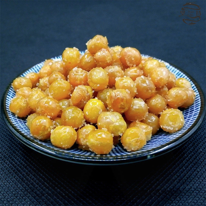 黄金豆5斤装牛肉味油炸豌豆粒黄豆 胡杨小栈豆类制品