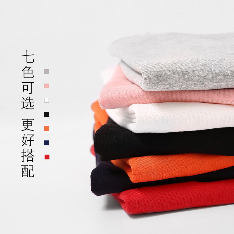 情侣装情侣款定制印图圆领无帽卫衣 自由悦卫衣/绒衫