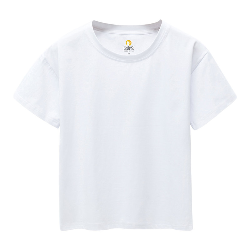 自由悦2020夏季纯色宽松休闲t恤 自由悦T恤