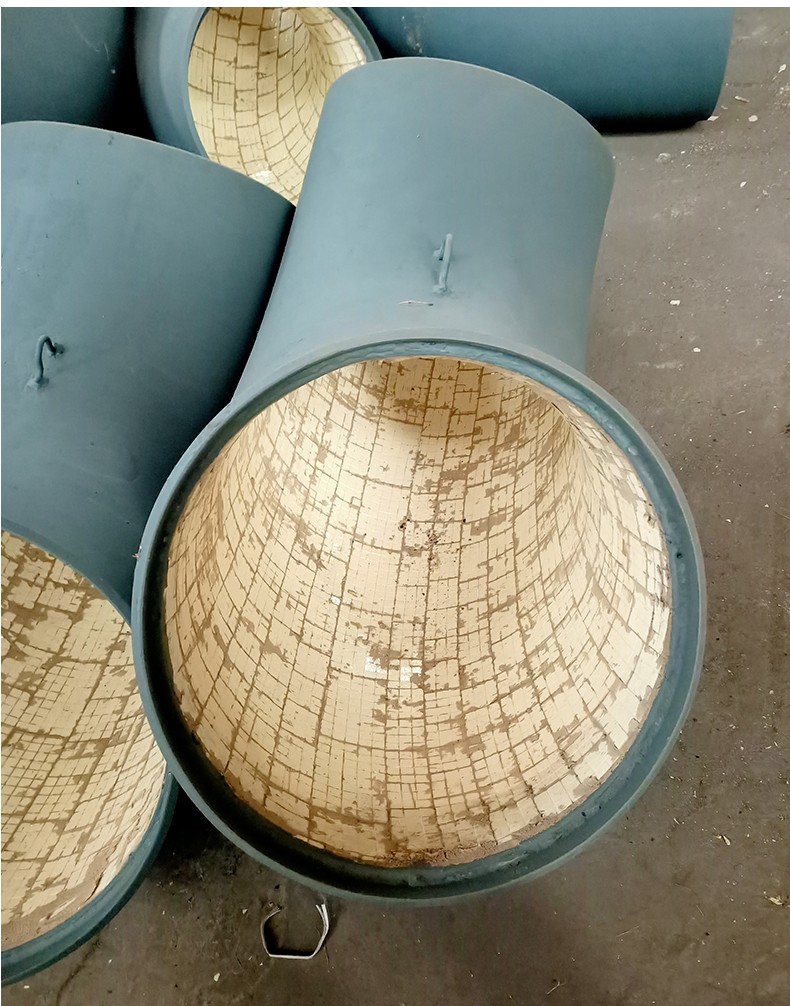 陶瓷内衬耐磨复合管自蔓燃陶瓷复合管陶瓷贴片耐磨管防结垢阻力小-图1