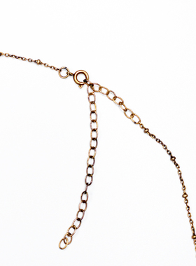 吊坠通用铜链镀金复古风长度可调