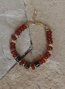 waki血橙日落甜美气质项链