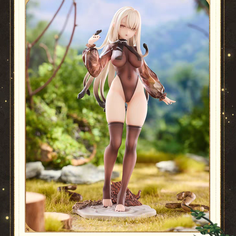 预定定金 大漫匠 1/7 Easy Pick 美杜莎 雾纱 不可动手办 - 图0