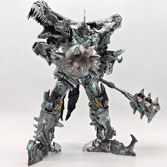 Transformable toy robot T-Rex dinosaur knight