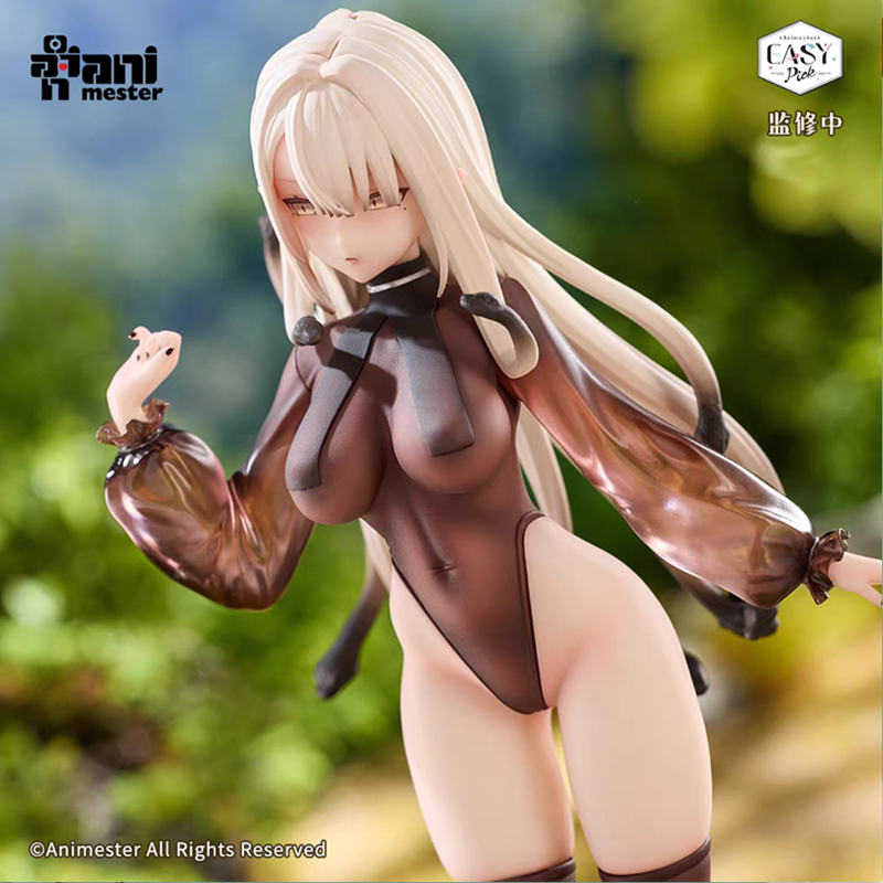 预定定金 大漫匠 1/7 Easy Pick 美杜莎 雾纱 不可动手办 - 图2