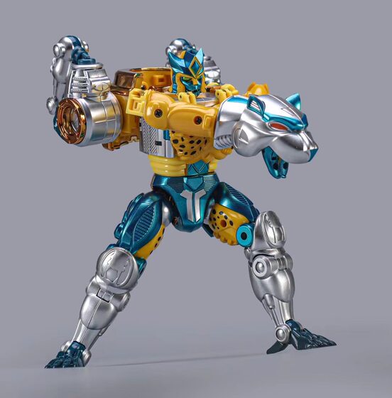 TABWM-03 Metal Leopard Transformation Toy Finely Painted Version