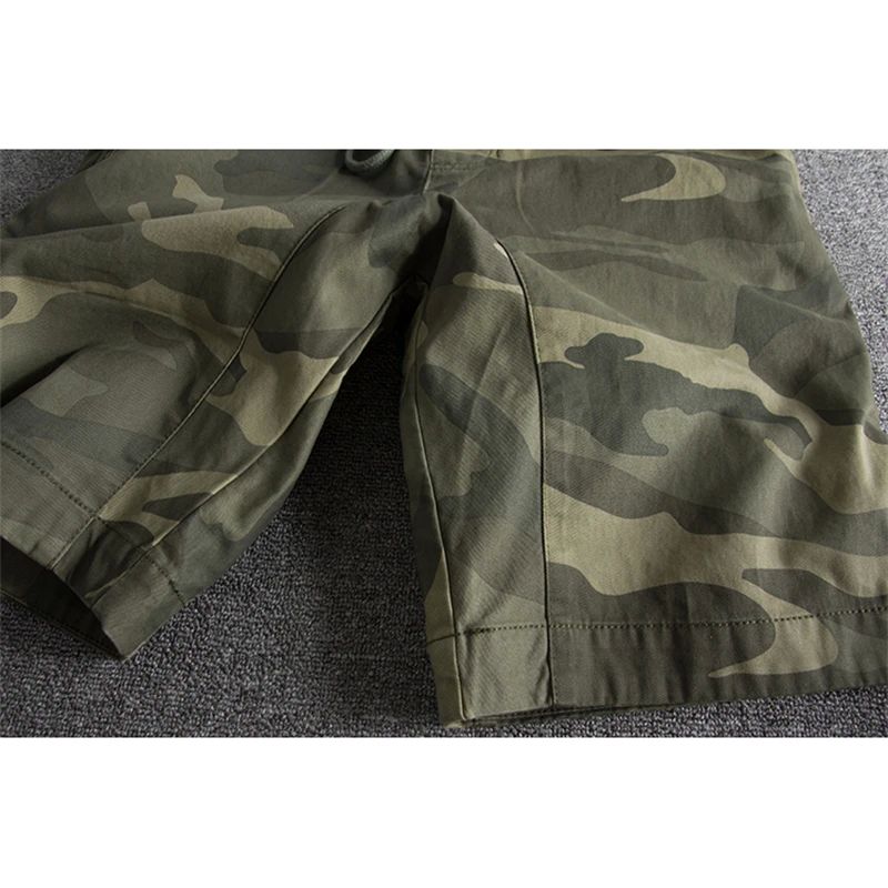 Summer Fashion High Quality Men's Camouflage Shorts America - 图2